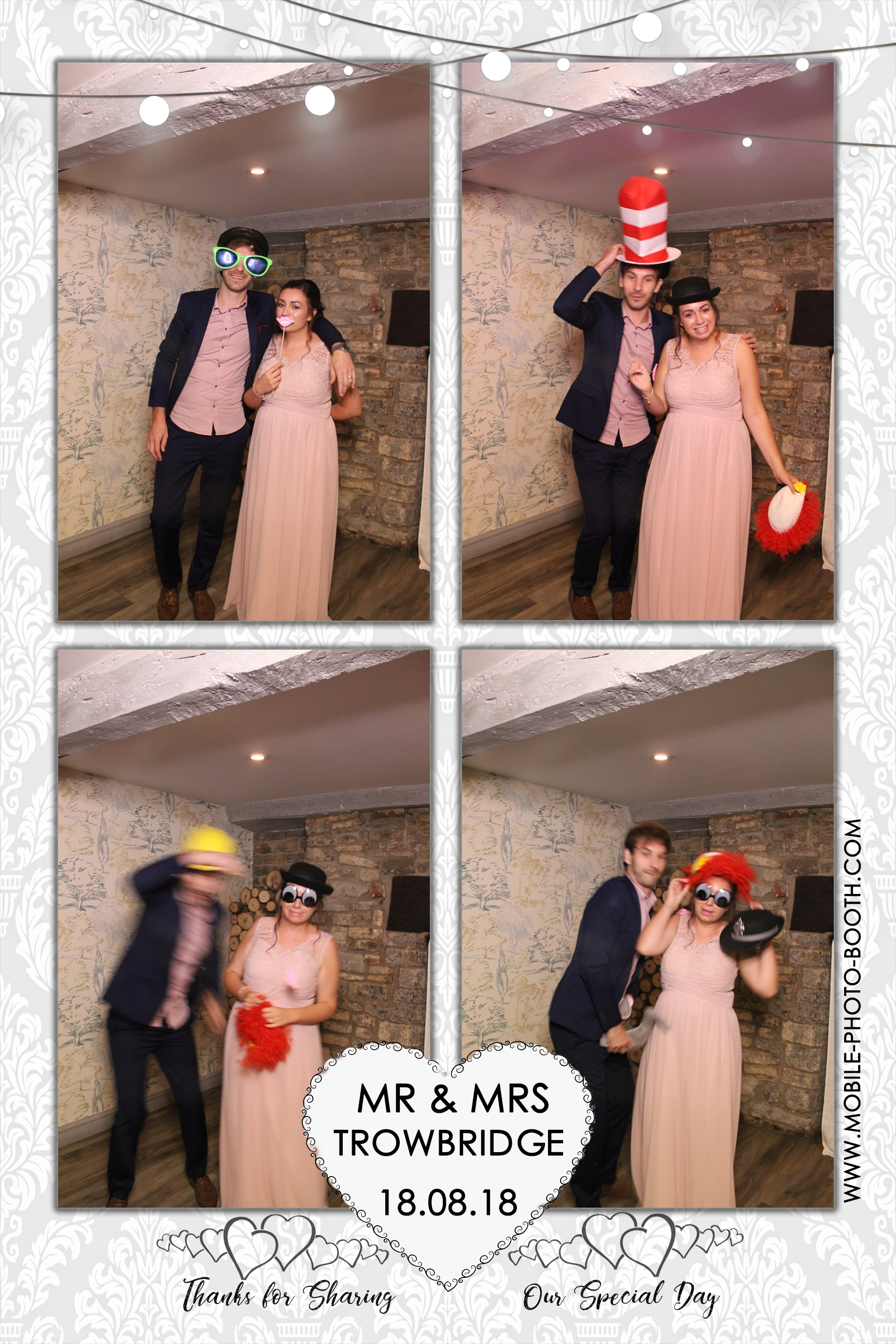 Mr & Mrs Trowbridge | View more photos from the event at images.mobile-photo-booth.com/u/MobilePhotoBoothUK/Mr-Mrs-Trowbridge